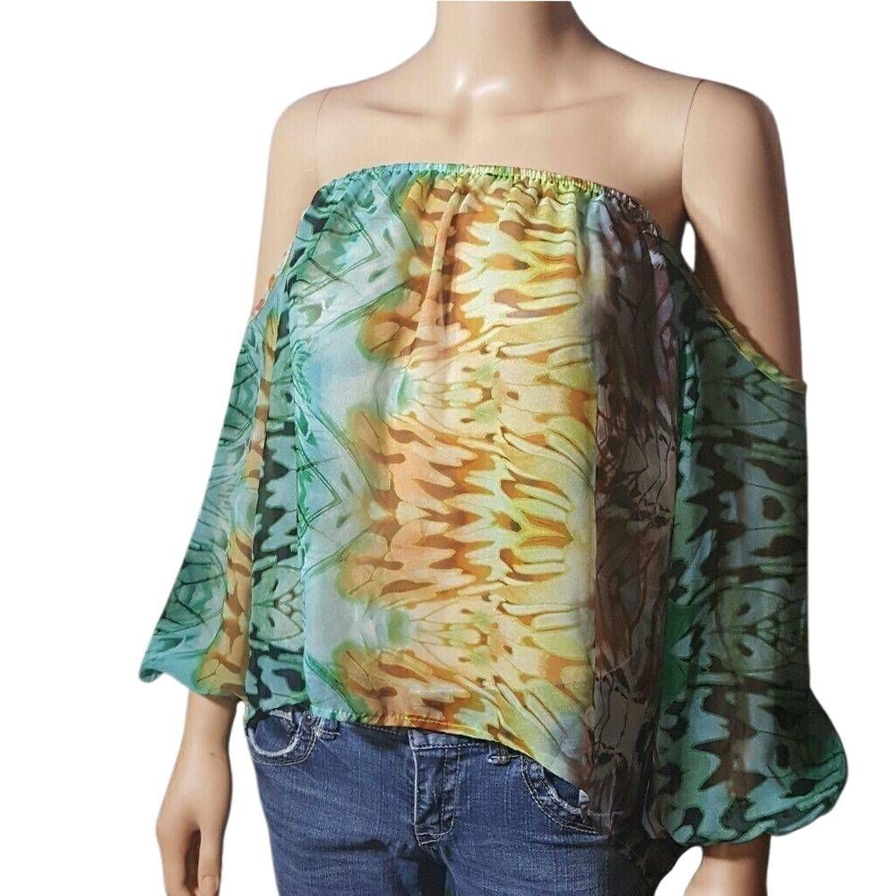Elan Blouse, off the shoulder S